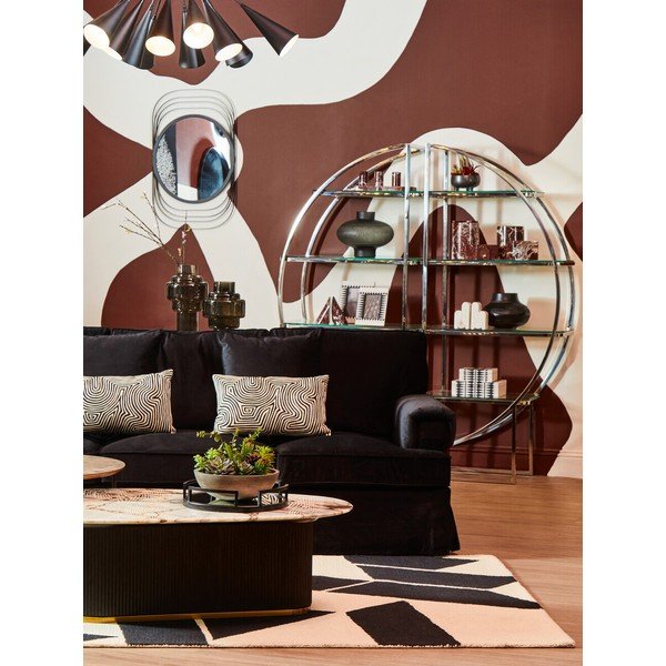 Čierna sklenená váza (výška  30 cm) Cayden – Premier Housewares-image-1
