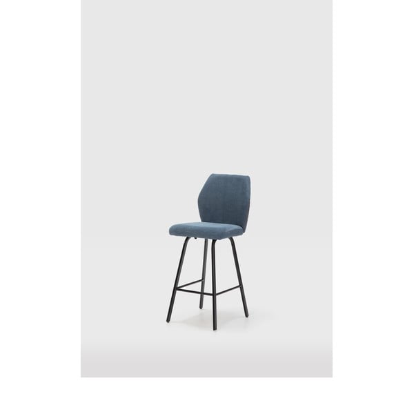 Svetlomodré barové stoličky v súprave 4 ks 65 cm Bei - Marckeric-image-1