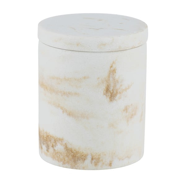 Biely úložný box Wenko Odos, ⌀ 8,5 cm