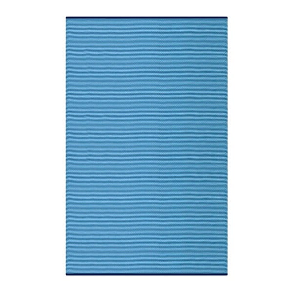 Modrý obojstranný koberec vhodný aj do exteriéru Green Decore Whisper, 150 × 240 cm