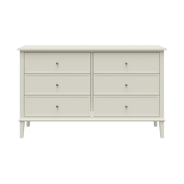 Biela nízka komoda 138x84 cm Franklin – Støraa