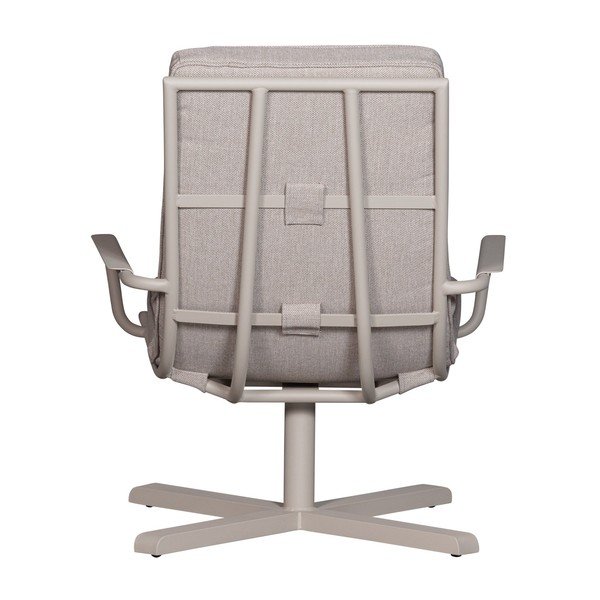 Svetlosivé kovové záhradné kreslo Coosa – Exotan-image-4