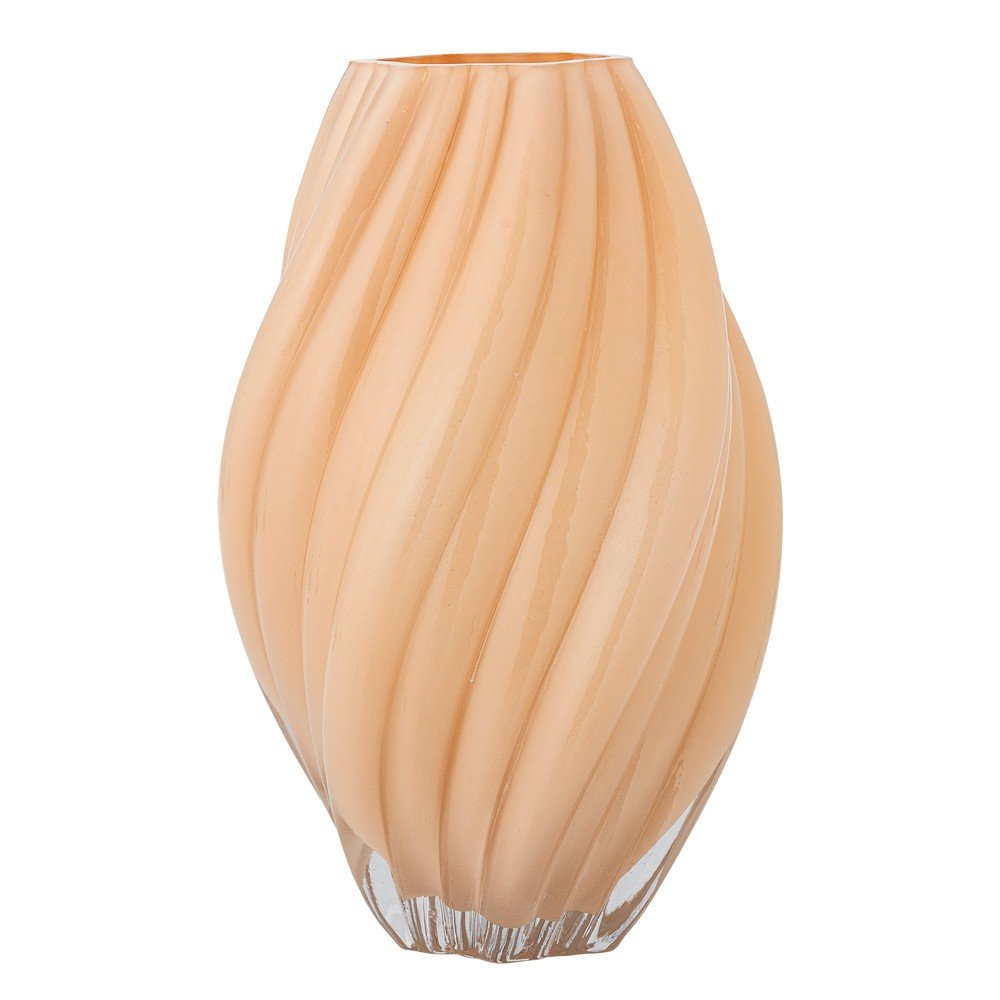 Oranžová sklenená váza (výška 30 cm) Kanji – Bloomingville