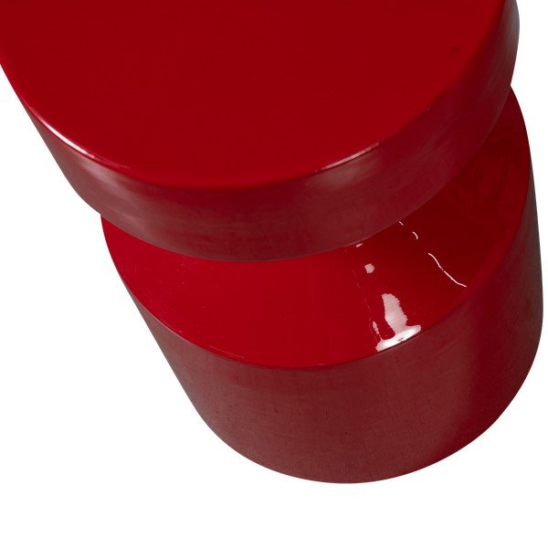 Kovový okrúhly odkladací stolík ø 30 cm Ferry – WOOOD-image-2