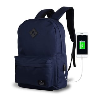 Tmavomodrý batoh s USB portom My Valice SPECTA Smart Bag