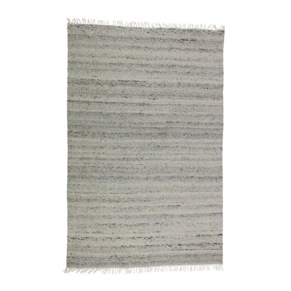 Sivý vlnený koberec De Eekhoorn Fields, 240 × 170 cm