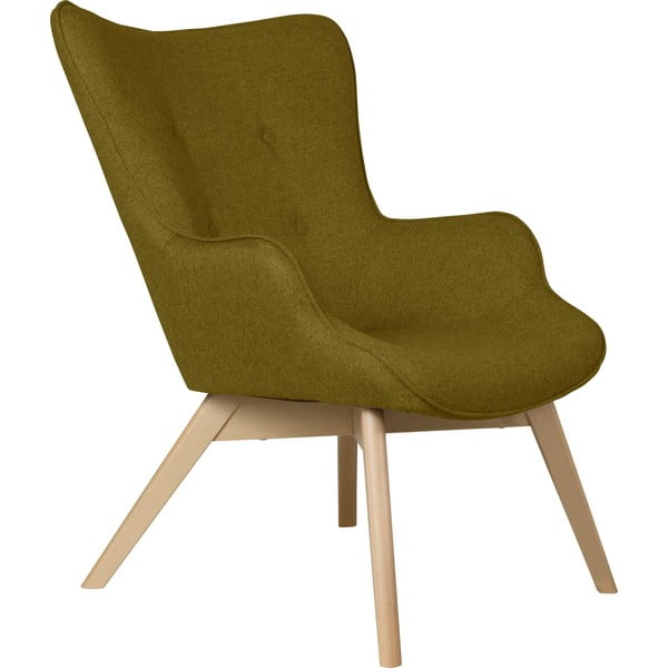 Zelené kreslo Niko – Ropez