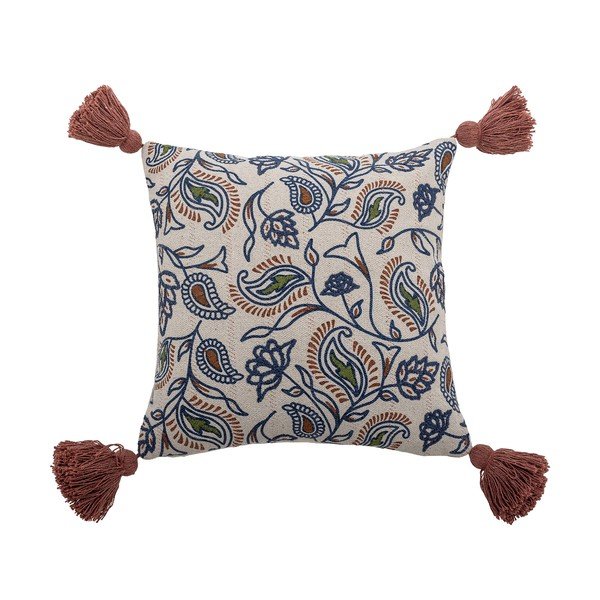 Dekoračný vankúš z recyklovanej bavlny 45x45 cm Paisley – Bloomingville