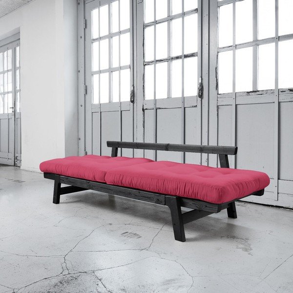Rozkladacia pohovka Karup Step Black/Magenta-image-2