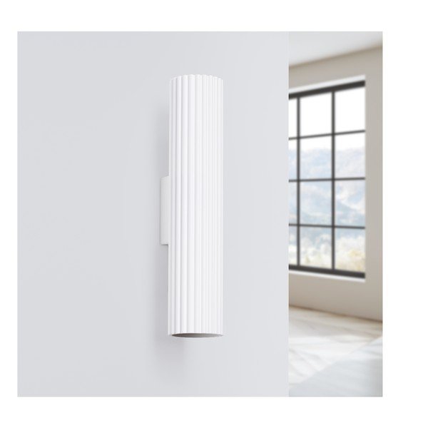 Biele nástenné svietidlo Gleam – Sollux-image-2