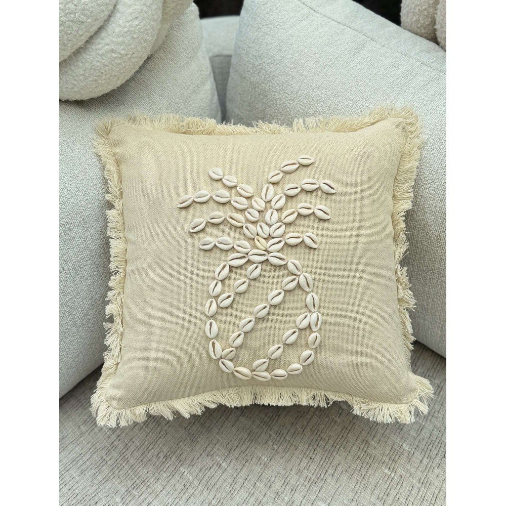 Bavlnená obliečka na vankúš 43x43 cm Seashells – Mioli Decor