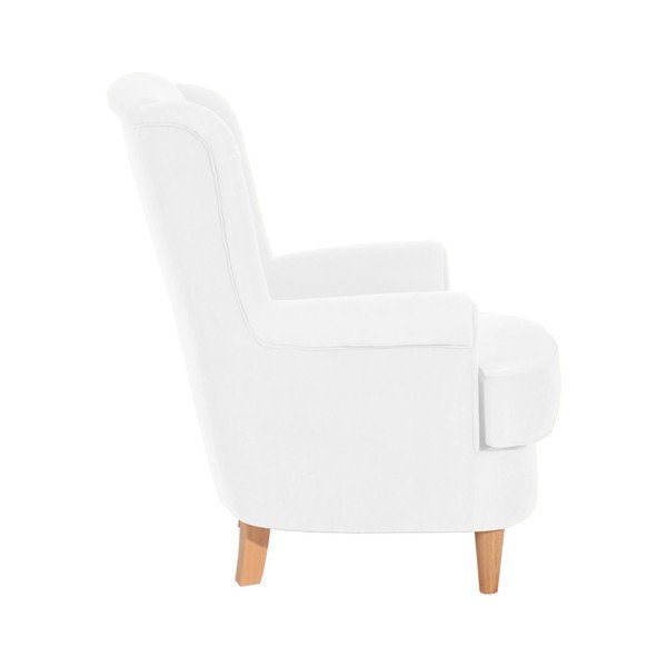 Krémové kreslo Max Winzer Kendra Velor-image-2