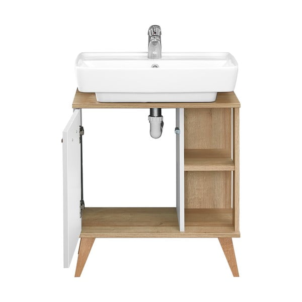 Biela skrinka pod umývadlo 60x65 cm Set 923 - Pelipal-image-2