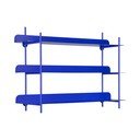 Modrá poschodová kovová polica 60 cm Cool Retro – PT LIVING