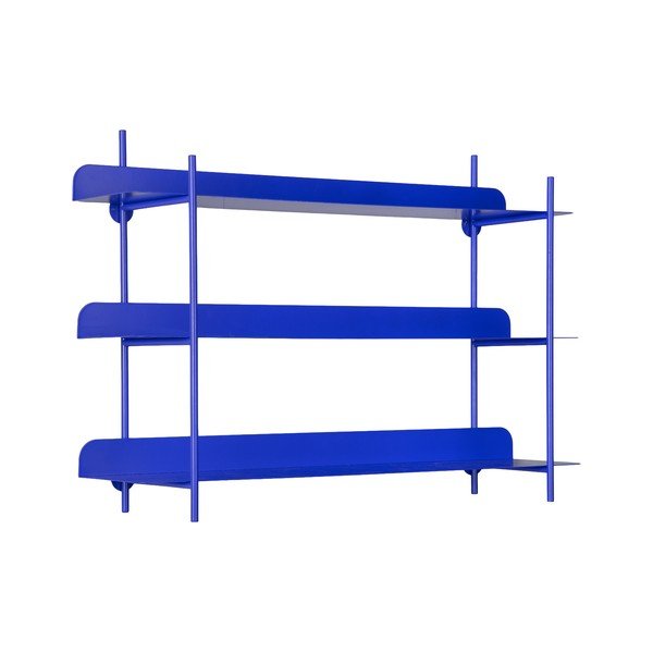 Modrá poschodová kovová polica 60 cm Cool Retro – PT LIVING