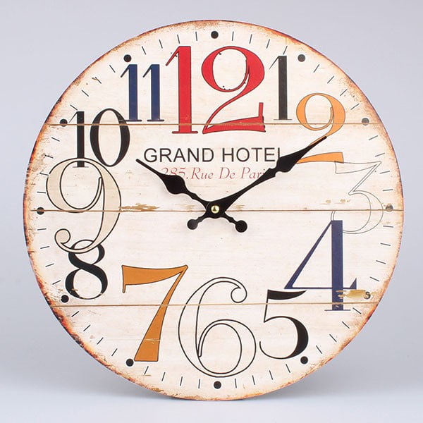 Drevené hodiny Dakls Grand Hotel
