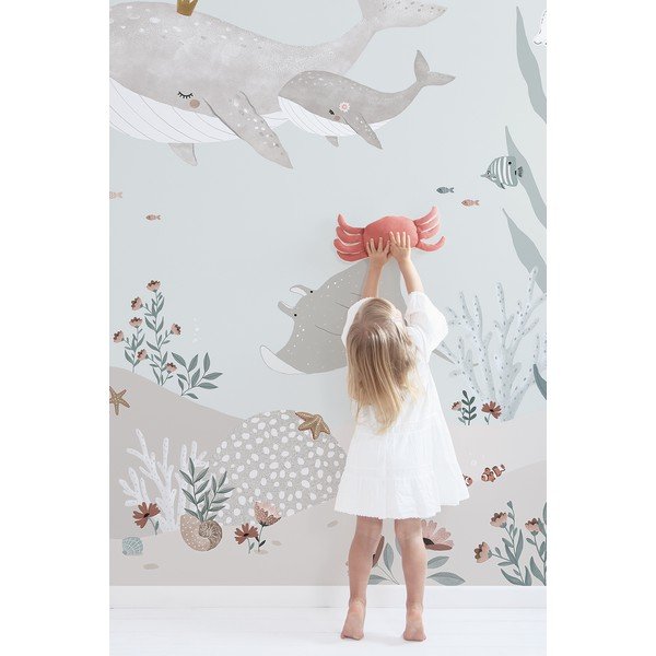 Detská tapeta 400 cm x 248 cm Dreamy Seabed – Lilipinso-image-3