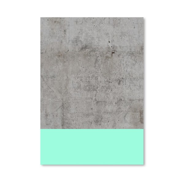 Plagát Americanflat Sea On Concrete, 30 × 42 cm