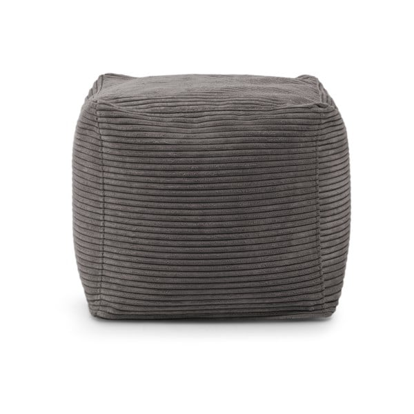 Tmavohnedý menčestrový sedací vak Up! MooG – SLOWDOWN-image-2