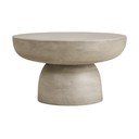 Keramický okrúhly Záhradný konferenčný stolík ø 60 cm Bonnet – House Nordic