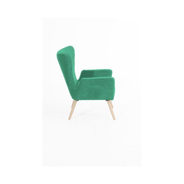 Zelené kreslo Max Winzer Luigi-image-4