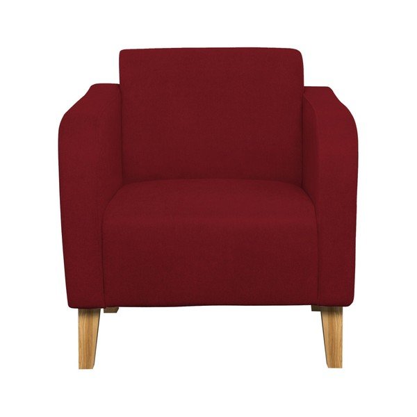 Červené kreslo Kooko Home Swing-image-2