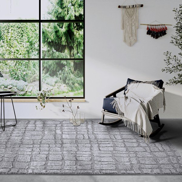 Sivý koberec 160x235 cm Artistique Light Grey – Elle Decoration-image-1
