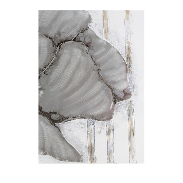 Ručne maľovaný nástenný obraz Mauro Ferretti Dipinto Su Tela Flower Of Scotland, 150 x 50 cm-image-4