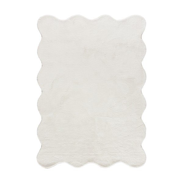 Biely prateľný koberec 160x230 cm Mellow – Universal