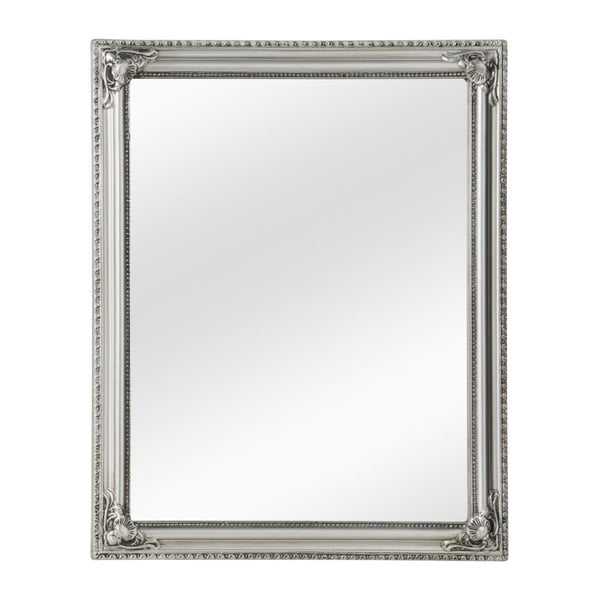 Nástenné zrkadlo s rámom v striebornej farbe Premier Housewares Aristocrat
