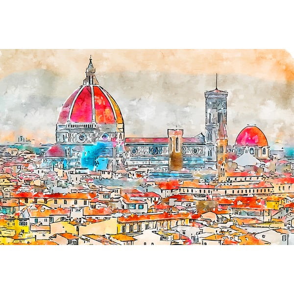 Obraz 90x60 cm Florence – Fedkolor