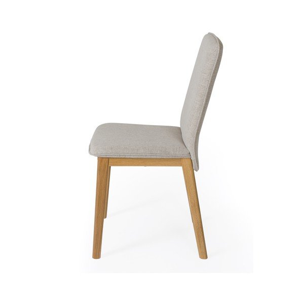 Sada 2 jedálenských stoličiek s podnožou z dubového dreva Woodman Adra Naturo Light-image-4