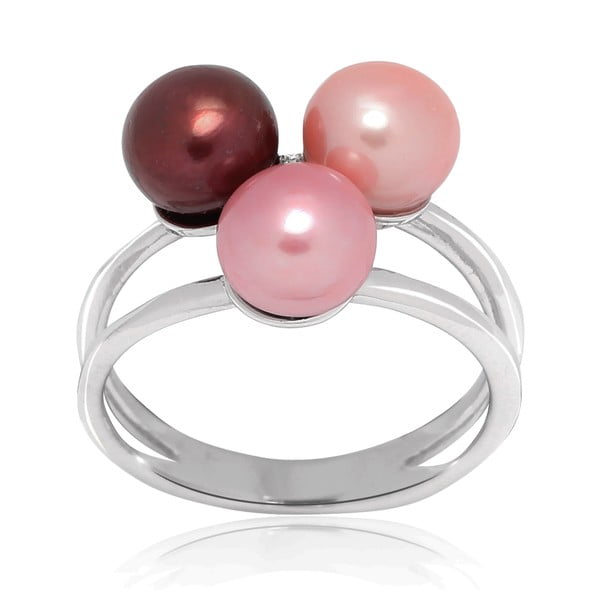 Prsteň Pure Pearls Pink Candy, veľ. 54