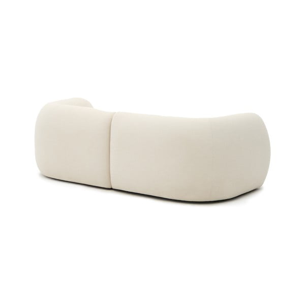 Krémová ženilková rohová pohovka (pravý roh/s leňoškou) Martina – Kave Home-image-4