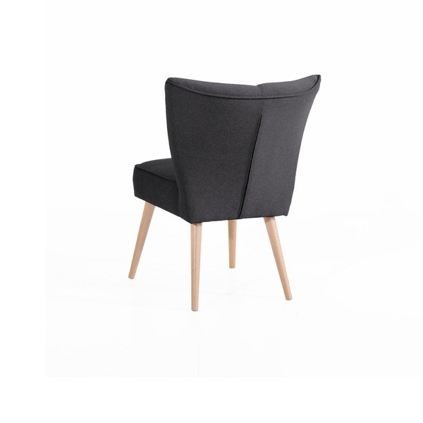 Antracitovosivé kreslo Max Winzer Beni-image-3