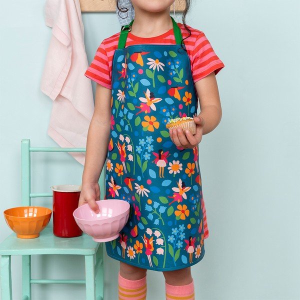 Bavlnená detská zástera Fairies in the Garden – Rex London-image-1