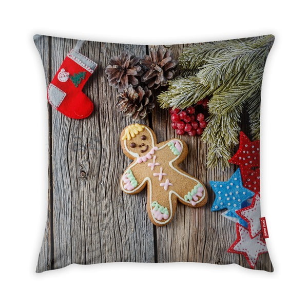 Obliečka na vankúš Vitaus Christmas Period Cookie, 43 x 43 cm