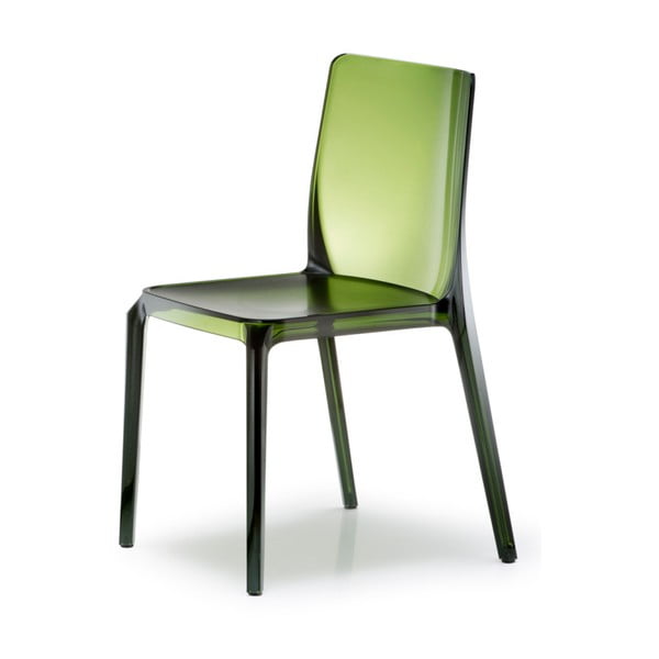 Zelená stolička Pedrali Blitz