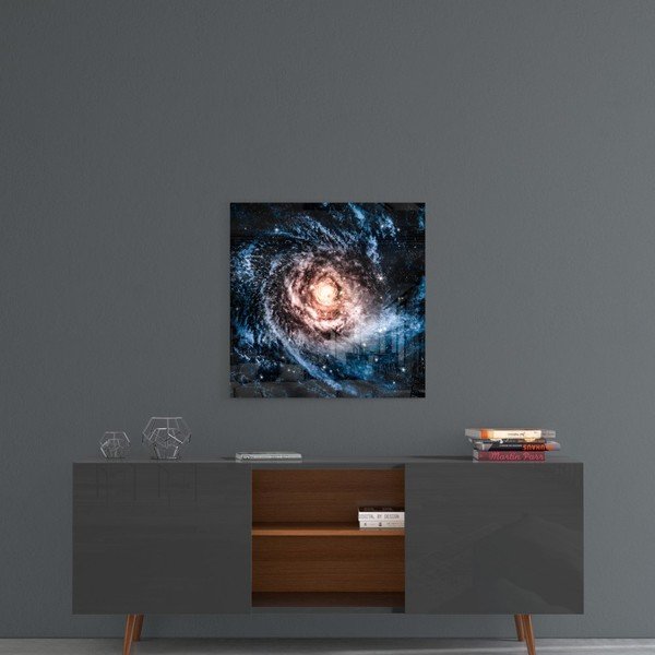 Sklenený obraz Insigne Lagoon Infinity, 40 x 40 cm-image-1
