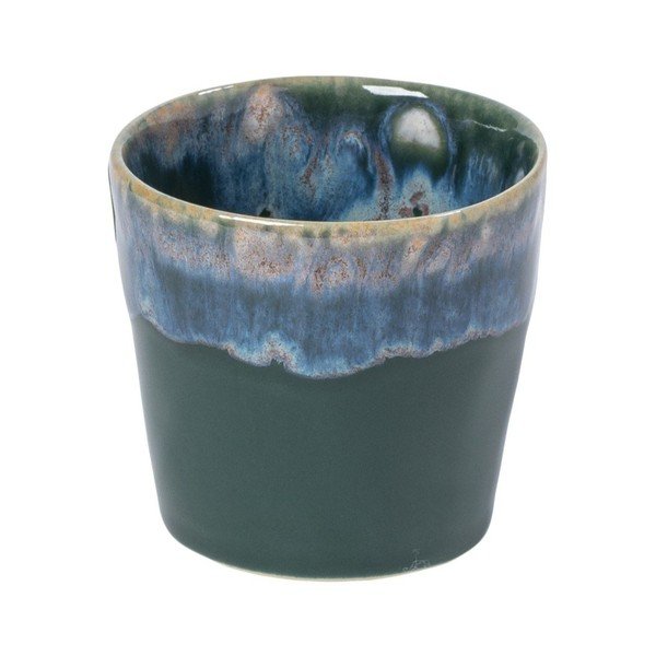 Tmavozelená kameninová šálka na espresso 100 ml Grespresso – Costa Nova