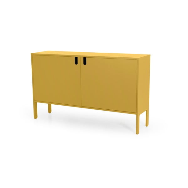 Žltá komoda Tenzo Uno, šírka 148 cm-image-2