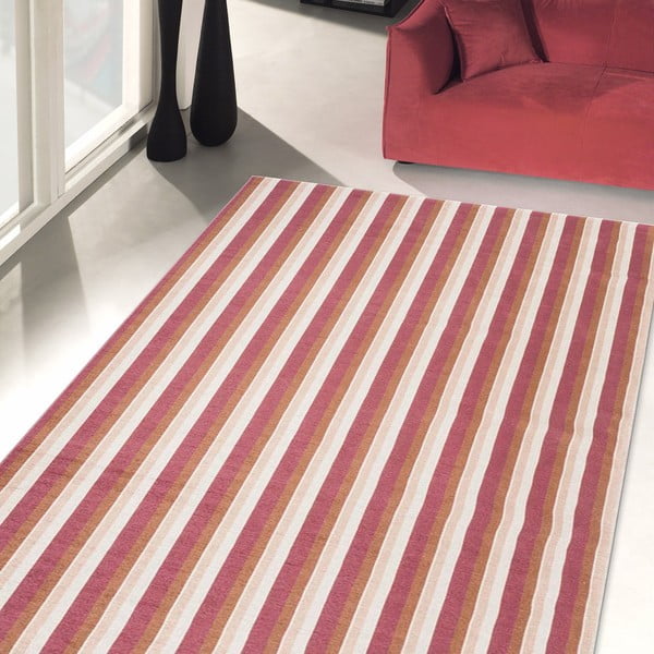 Vysokoodolný kuchynský koberec Webtapetti Stripes Multi, 130 × 190 cm
