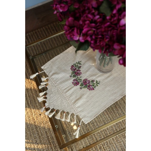 Bavlnený behúň na stôl 45x150 cm Cross - Oyo Concept-image-4