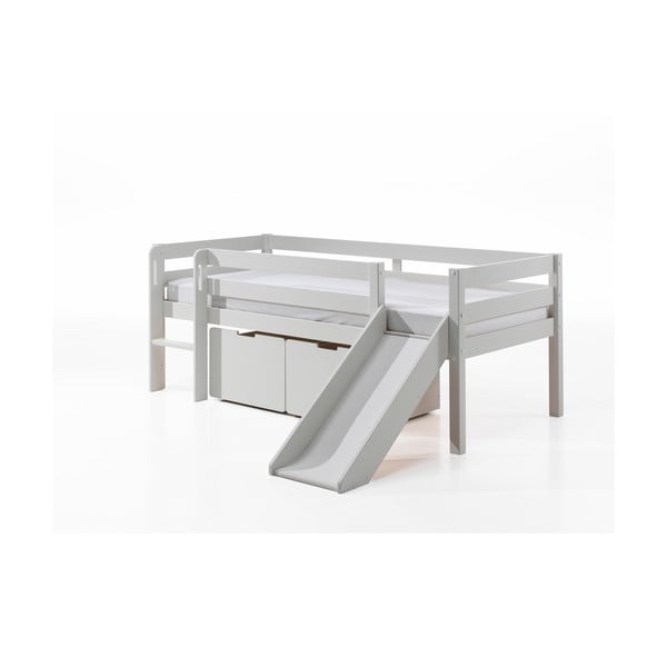 Biele zásuvky pod detskú posteľ 2 ks Pino – Vipack-image-2