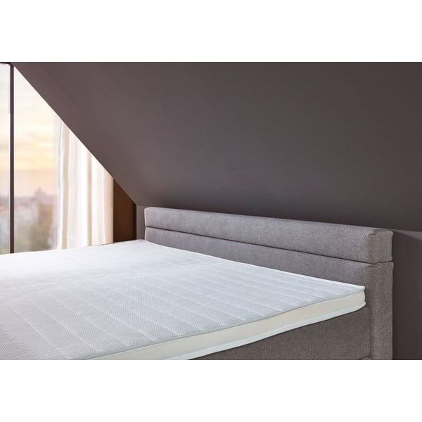 Sivá boxspring posteľ 180x200 cm Kokomo – Rojaplast-image-2
