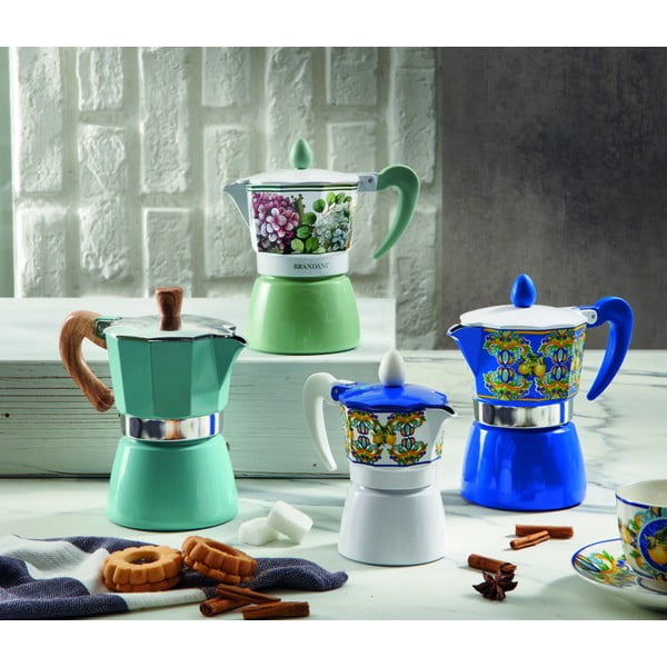Moka kanvica na kávu Brandani Tiffany, 3 šálky-image-1
