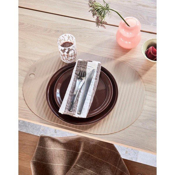 Hlboké terakotové taniere v súprave 2 ks v terakotovej farbe ø 19 cm Yuka – OYOY Living Design-image-1