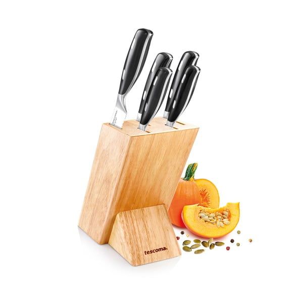 Súprava nožov so stojanom 5 ks GrandChef – Tescoma-image-1