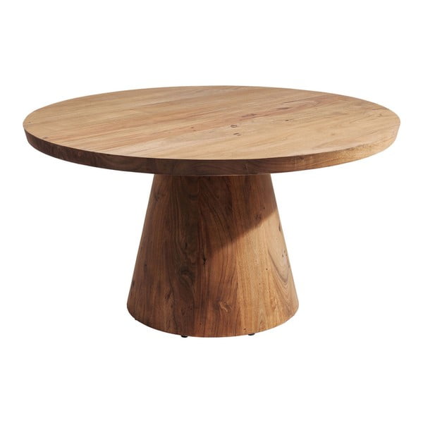 Odkladací stolík s nastaviteľnou doskou z akáciového dreva Kare Design Tornillo