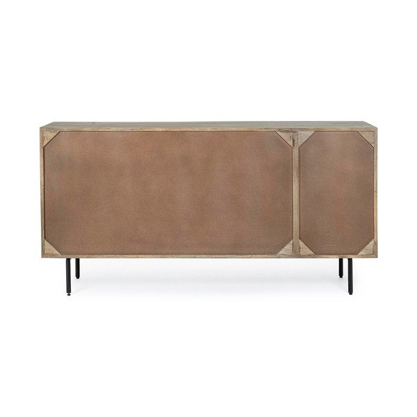 Komoda z mangového dreva v prírodnej farbe 160x83x40 cm Darsey – Bizzotto-image-3